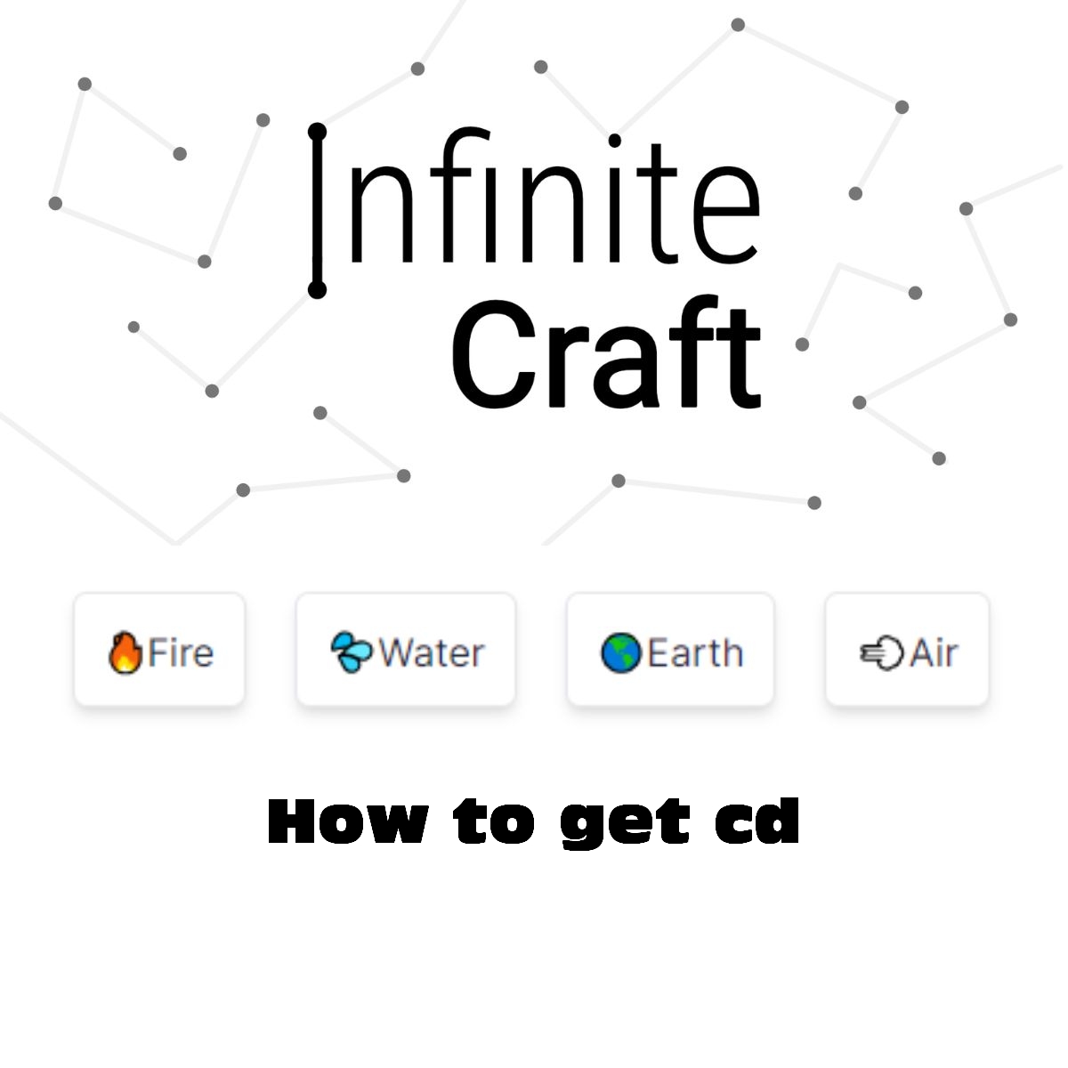 how to get cd in infinite craft