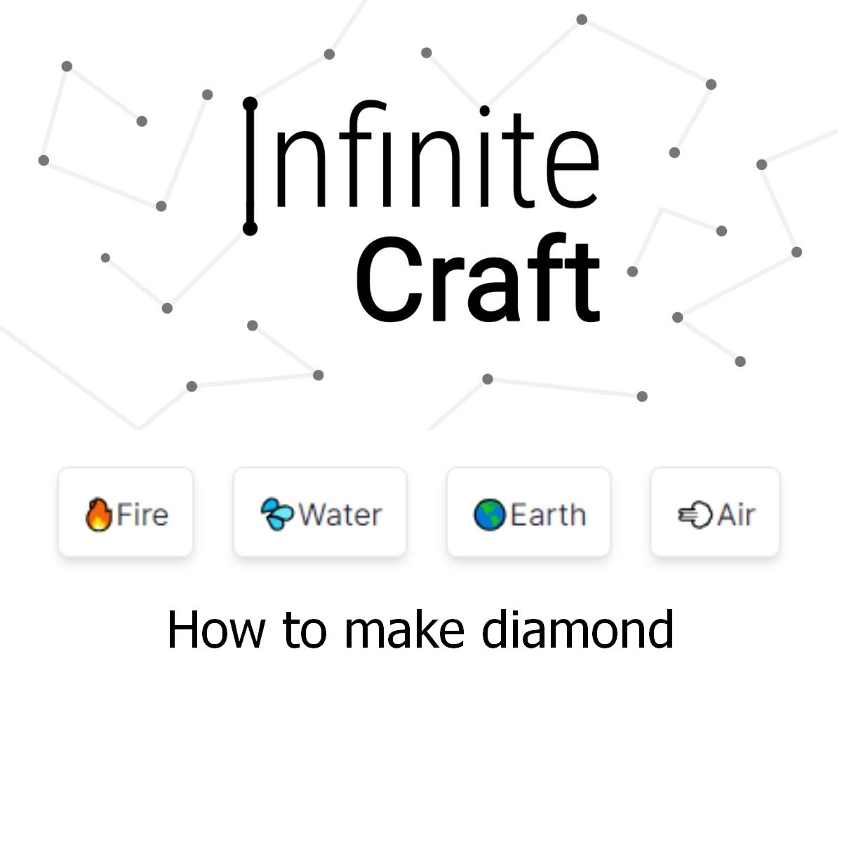 how to make diamond in infinite craft