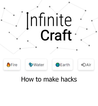 how to make hacks in infinite craft game